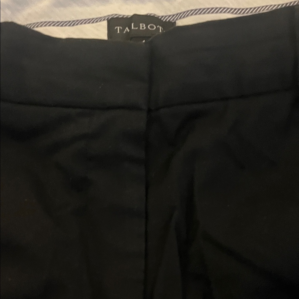 Talbots Black Straight Leg Women's Pants - Picture 3 of 7